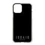 スリムプロテクションケース［ 100人10 - Logo horizontal - Gray ］