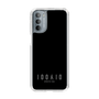 スリムプロテクションケース［ 100人10 - Logo horizontal - Gray ］