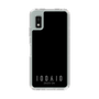 スリムプロテクションケース［ 100人10 - Logo horizontal - Gray ］
