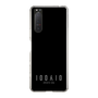 スリムプロテクションケース［ 100人10 - Logo horizontal - Gray ］