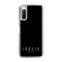 スリムプロテクションケース［ 100人10 - Logo horizontal - Gray ］
