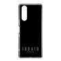 スリムプロテクションケース［ 100人10 - Logo horizontal - Gray ］
