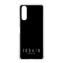 スリムプロテクションケース［ 100人10 - Logo horizontal - Gray ］