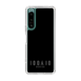 スリムプロテクションケース［ 100人10 - Logo horizontal - Gray ］
