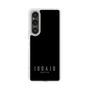スリムプロテクションケース［ 100人10 - Logo horizontal - Gray ］