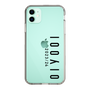 スリムプロテクションケース［ 100人10 - Logo vertical - Clear ］