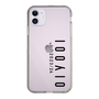 スリムプロテクションケース［ 100人10 - Logo vertical - Clear ］