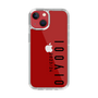 スリムプロテクションケース［ 100人10 - Logo vertical - Clear ］