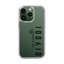 スリムプロテクションケース［ 100人10 - Logo vertical - Clear ］