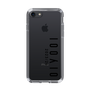 スリムプロテクションケース［ 100人10 - Logo vertical - Clear ］