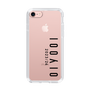 スリムプロテクションケース［ 100人10 - Logo vertical - Clear ］