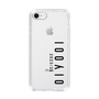 スリムプロテクションケース［ 100人10 - Logo vertical - Clear ］
