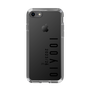 スリムプロテクションケース［ 100人10 - Logo vertical - Clear ］