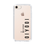スリムプロテクションケース［ 100人10 - Logo vertical - Clear ］