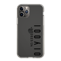スリムプロテクションケース［ 100人10 - Logo vertical - Clear ］