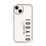スリムプロテクションケース［ 100人10 - Logo vertical - Clear ］