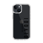 スリムプロテクションケース［ 100人10 - Logo vertical - Clear ］