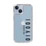 スリムプロテクションケース［ 100人10 - Logo vertical - Clear ］