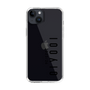 スリムプロテクションケース［ 100人10 - Logo vertical - Clear ］