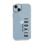 スリムプロテクションケース［ 100人10 - Logo vertical - Clear ］