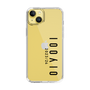 スリムプロテクションケース［ 100人10 - Logo vertical - Clear ］