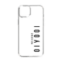スリムプロテクションケース［ 100人10 - Logo vertical - Clear ］