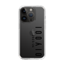 スリムプロテクションケース［ 100人10 - Logo vertical - Clear ］