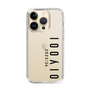 スリムプロテクションケース［ 100人10 - Logo vertical - Clear ］