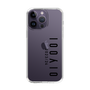 スリムプロテクションケース［ 100人10 - Logo vertical - Clear ］