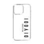 スリムプロテクションケース［ 100人10 - Logo vertical - Clear ］