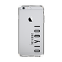 スリムプロテクションケース［ 100人10 - Logo vertical - Clear ］