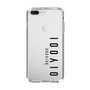 スリムプロテクションケース［ 100人10 - Logo vertical - Clear ］