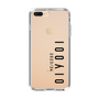 スリムプロテクションケース［ 100人10 - Logo vertical - Clear ］