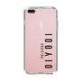 スリムプロテクションケース［ 100人10 - Logo vertical - Clear ］