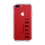 スリムプロテクションケース［ 100人10 - Logo vertical - Clear ］