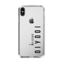 スリムプロテクションケース［ 100人10 - Logo vertical - Clear ］