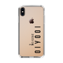 スリムプロテクションケース［ 100人10 - Logo vertical - Clear ］