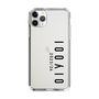 スリムプロテクションケース［ 100人10 - Logo vertical - Clear ］