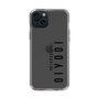 スリムプロテクションケース［ 100人10 - Logo vertical - Clear ］