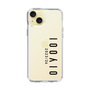 スリムプロテクションケース［ 100人10 - Logo vertical - Clear ］