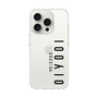 スリムプロテクションケース［ 100人10 - Logo vertical - Clear ］