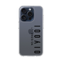 スリムプロテクションケース［ 100人10 - Logo vertical - Clear ］