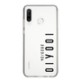 スリムプロテクションケース［ 100人10 - Logo vertical - Clear ］