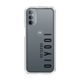 スリムプロテクションケース［ 100人10 - Logo vertical - Clear ］