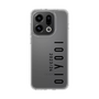 スリムプロテクションケース［ 100人10 - Logo vertical - Clear ］