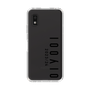 スリムプロテクションケース［ 100人10 - Logo vertical - Clear ］