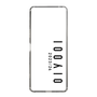 スリムプロテクションケース［ 100人10 - Logo vertical - Clear ］