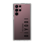 スリムプロテクションケース［ 100人10 - Logo vertical - Clear ］