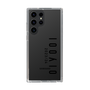 スリムプロテクションケース［ 100人10 - Logo vertical - Clear ］