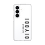 スリムプロテクションケース［ 100人10 - Logo vertical - Clear ］